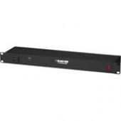 Black Box 9-Outlets PDU - 1 x NEMA 5-15R, 8 x NEMA 5-20R - 1U Rack-mountable SP196A-R2