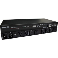 Smart Board SmartAVI SRP-08REU 8-Outlet PDU - IEC 60320 C20 - 8 x NEMA 5-20R - 120 V AC, 230 V AC - Network (RJ-45) SRP-08REU