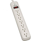 Tripp Lite Surge Protector Power Strip 120V 7 Outlet 6'' Cord 1080 Joule - 7 x NEMA 5-15R - 1800 VA - 1080 J - 120 V AC Input - 120 V AC Output - RoHS, TAA Compliance STRIKER