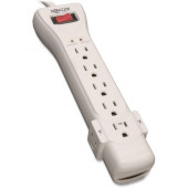 Tripp Lite Surge Protector Power Strip 120V 7 Outlet 7&#39;&#39; Cord 2160 Joules - 7 x NEMA 5-15R - 1800 VA - 2160 J - 120 V AC Input - 120 V AC Output - TAA Compliance SUPER7