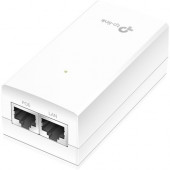 TP-Link Gigabit 24VDC Passive PoE Adapter - 120 V AC, 230 V AC Input - 24 V DC Output - 1 10/100/1000Base-T Input Port(s) - 1 10/100/1000Base-T Output Port(s) - 12 W TL-POE2412G