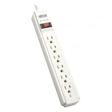 Tripp Lite Surge Protector Power Strip 120V 6 Outlet 6'' Cord 790 Joule TAA GSA - NEMA 5-15P - 6 NEMA 5-15R - 6ft - TAA Compliance TLP606TAA