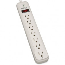 Tripp Lite Surge Protector Power Strip 120V 7 Outlet 12'' Cord 1080 Joule - 7 x NEMA 5-15R - 1800 VA - 1080 J - 120 V AC Input - 120 V AC Output - TAA Compliance TLP712