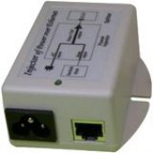 Tycon Power TP-POE-24 POE Injector - 90 V AC, 264 V AC Input - 24 V DC, 800 mA Output - Ethernet Input Port(s) - Ethernet Output Port(s) - 19 W - RoHS Compliance TP-POE-24