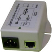 Tycon Power TP-POE-24G POE Injector - 90 V AC, 264 V AC Input - 24 V DC, 800 mA Output - Ethernet Input Port(s) - Ethernet Output Port(s) - 19 W - RoHS Compliance TP-POE-24G