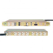 Eaton Powerware ePDU TPC115-10A 10-Outlets 1.44kVA PDU - 10 x NEMA 5-15R - 120 V AC - 1440 W - 1U - Horizontal - Rack-mountable - TAA Compliance TPC115-10A