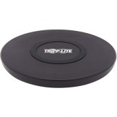Tripp Lite Wireless Phone Charger - 10W, Qi Certified, Apple and Samsung Compatible, Black - 5 V DC Input - 5 V DC, 9 V DC Output - Input connectors: USB - TAA Compliance U280-Q01FL-BK