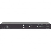 Kramer VM-214DT Audio/Video Distribution Amplifier - 4096 x 2160 - 590.55 ft Maximum Operating Distance - HDMI In - HDMI Out - Network (RJ-45) - USB - Aluminum VM-214DT