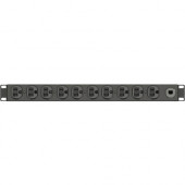 Vertiv Geist Basic Rack PDU - Data Center PDU - (10) NEMA 5-15R| NEMA 5-15P rPDU - 120V| 1.4kW| 1U Horizontal Form Factor| Rack Mountable Power Distribution Unit VP9562