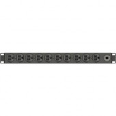 Vertiv Geist Basic Rack PDU - Data Center PDU - (10) NEMA 5-20R| NEMA 5-20P rPDU - 120V| 1.9kW| 1U Horizontal Form Factor| Rack Power Distribution Unit VP9563