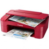 Canon PIXMA TS TS3320 Red Wireless Inkjet Multifunction Printer - Color - Copier/Printer/Scanner - 4800 x 1200 dpi Print - 60 sheets Input - Color Scanner - 600 dpi Optical Scan - Wireless LAN - Apple AirPrint, Mobile Printing, Google Cloud Print, Mopria,