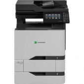 Lexmark CX725 CX725dthe Laser Multifunction Printer - Color - Copier/Fax/Printer/Scanner - 50 ppm Mono/50 ppm Color Print - 1200 x 1200 dpi Print - Automatic Duplex Print - Upto 150000 Pages Monthly - 1200 sheets Input - Color Scanner - 600 dpi Optical Sc