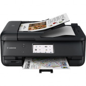 Canon PIXMA TR TR8620 Wireless Inkjet Multifunction Printer - Color - Copier/Fax/Printer/Scanner - 4800 x 1200 dpi Print - Automatic Duplex Print - 200 sheets Input - Color Scanner - 1200 dpi Optical Scan - Color Fax - Ethernet - Wireless LAN - Apple AirP