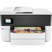 HP Officejet Pro 7740 Wireless Inkjet Multifunction Printer - Color - Copier/Fax/Printer/Scanner - 34 ppm Mono/34 ppm Color Print - 4800 x 1200 dpi Print - Automatic Duplex Print - Upto 30000 Pages Monthly - 500 sheets Input - Color Scanner - 1200 dpi Opt