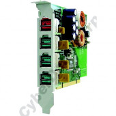 CyberData PoweredUSB 4-Port PCI Card - PCI - Plug-in Card - 4 USB Port(s) - 4 USB 2.0 Port(s) 010653