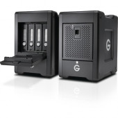 Western Digital G-Technology G-SPEED Shuttle 4-Bay Storage System - 4 x HDD Supported - 4 x HDD Installed - 24 TB Installed HDD Capacity - Serial ATA Controller - RAID Supported 0, 1, 5, 10 - 4 x Total Bays - 4 x 3.5" Bay 0G10072-1
