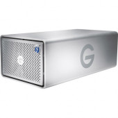 Western Digital G-Technology G-RAID with Thunderbolt 3 Dual-drive Storage System - 2 x HDD Supported - 36 TB Supported HDD Capacity - 2 x HDD Installed - 36 TB Installed HDD Capacity - RAID Supported 0, 1, JBOD - 2 x Total Bays - HDMI - 1 USB Port(s) - De