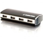 C2g 4-Port USB Hub for Chromebooks, Laptops and Desktops - USB - External - 4 USB Port(s) - 4 USB 2.0 Port(s) - RoHS Compliance 29508