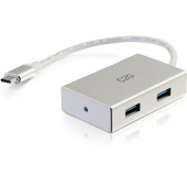 C2g USB C Hub - USB C 3.0 to 4-Port USB Hub - USB Type C - External - 4 USB Port(s) - 4 USB 3.1 Port(s) - PC, Mac 29827
