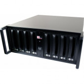 CRU RAX841-XJ 6 Gbps JBOD Rackmount Enclosure - 8 x HDD Supported - RAID Supported JBOD - 8 x Total Bays - 4U - Rack-mountable - RoHS, WEEE Compliance 41405-1130-0000