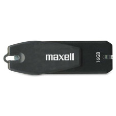 Maxell 16GB 360Âº 503203 USB 2.0 Flash Drive - 16 GB - USB 2.0 - Black 503203
