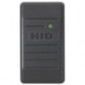 HID 125 kHz Mini Mullion Proximity Reader - 3" Operating Range - Wiegand - TAA Compliance 6005B2B00