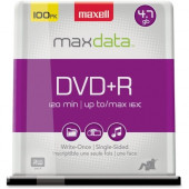 Maxell 16x DVD+R Media - 120mm - TAA Compliance 639016