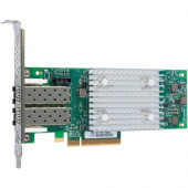 Lenovo ThinkSystem QLogic QLE2742 PCIe 32Gb 2-Port SFP+ Fibre Channel Adapter - PCI Express 3.0 x8 - 32 Gbit/s - 2 x Total Fibre Channel Port(s) - SFP+ - Plug-in Card 7ZT7A00518