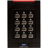 HID multiCLASS SE&reg; RPK40 Multi-technology Smartcard Reader with Keypad - Wall Switch | 13.56 mHz | EAL5+ Certified | OSDP Capable | Mobile Configurable - RoHS, TAA, WEEE Compliance 921PTNNEK00000