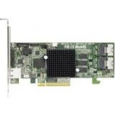 Areca ARC-1224-8I SAS Controller - 6Gb/s SAS, Serial ATA/600 - PCI Express 2.0 x8 - Plug-in Card - RAID Supported - 0, 1, 1E, 3, 5, 6, 10, JBOD RAID Level - 8 Total SAS Port(s) - 8 SAS Port(s) Internal - Linux, Mac, PC - 1 GB NV Cache ARC-1224-8I