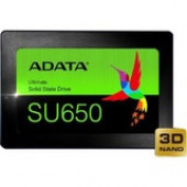 A-Data Technology  Adata Ultimate SU650 960 GB Solid State Drive - SATA (SATA/600) - 2.5" Drive - 560 TB (TBW) - Internal - 520 MB/s Maximum Read Transfer Rate - 450 MB/s Maximum Write Transfer Rate - Black - Retail ASU650SS-960GT-R