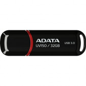 A-Data Technology  Adata UV150 32GB Black Retail - 32 GB - USB 3.0 - Black AUV150-32G-RBK