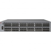 Brocade 6520 Fibre Channel Switch - 16 Gbit/s - 48 Fiber Channel Ports - 1 x RJ-45 - 96 x Total Expansion Slots - Manageable - Rack-mountable - 2U - TAA Compliance BR-6520-48-16G-R