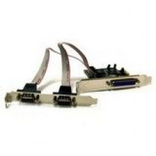 Bytecc BT-PE2S1P 3-Port Serial/Parallel Adapter - 2 x 9-pin DB-9 Serial, 1 x 25-pin DB-25 IEEE 1284 Parallel BT-PE2S1P