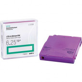 HPE LTO-6 Ultrium 6.25 TB BaFe RW Non Custom Labeled Data Cartridge 20 Pack - LTO-6 - Labeled - 2.50 TB (Native) / 6.25 TB (Compressed) - 2775.59 ft Tape Length - 20 Pack - TAA Compliance C7976BN