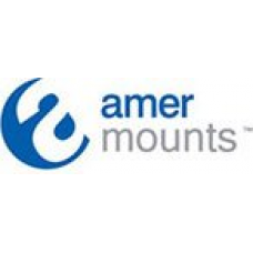 Amer.Com HEAVY DUTY GREY MONITOR ARM STND DISPLAYS UP TO 15KG CLAMP/GROMMET HYDRA1HDB