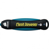 Corsair 64GB Flash Voyager USB 3.0 Flash Drive - 64 GB - USB 3.0 - Black, White - Water Resistant, Rugged Design, Shock Proof CMFVY3A-64GB
