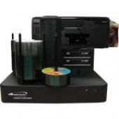 Vinpower Digital Cronus DVD/CD Publisher with CISS Solvent Ink Printer - 2 Drives - StandaloneDVD-Writer - 24x DVD+R, 24x DVD-R, 12x DVD+R, 12x DVD-R, 48x CD-R - 8x DVD+RW, 6x DVD-RW, 32x CD-RW - Network48 CD Write/32 CD Rewrite24 DVD Write/8 DVD Rewrite 