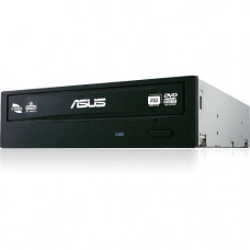 Asus DRW-24F1ST DVD-Writer - Black - DVD-RAM/±R/±RW Support - 48x CD Read/48x CD Write/24x CD Rewrite - 16x DVD Read/24x DVD Write/8x DVD Rewrite - Double-layer Media Supported - SATA - 5.25" - 1/2H DRW-24F1ST/BLK/B/GEN