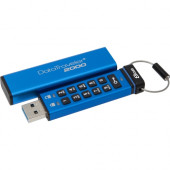 Kingston 8GB DataTraveler 2000 USB 3.1 Flash Drive - 8 GB - USB 3.1 - 256-bit AES DT2000/8GB
