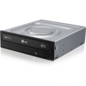 LG GH24NSC0B DVD-Writer - 10 x OEM Pack - Black - DVD-RAM/±R/±RW Support - 48x CD Read/48x CD Write/24x CD Rewrite - 16x DVD Read/24x DVD Write/8x DVD Rewrite - Double-layer Media Supported - SATA - 5.25" - 1/2H GH24NSC0B