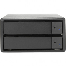 Rocstor Rocpro T32 DAS Storage System - 2 x HDD Supported - 28 TB Supported HDD Capacity - 24 TB Installed HDD Capacity - 2 x SSD Supported - 0 x SSD Installed - Serial ATA/600 Controller - RAID Supported 0, 1, 10, JBOD - 2 x Total Bays - 2 x 2.5"/3.