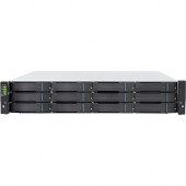 Infortrend EonStor GS 2012 SAN/NAS Storage System - 12 x HDD Supported - 12 x HDD Installed - 48 TB Installed HDD Capacity - 12 x SSD Supported - 2 x 12Gb/s SAS Controller - RAID Supported 0, 1, 3, 5, 6, 10, 30, 50, 60 - 12 x Total Bays - 12 x 2.5"/3