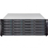 Infortrend EonStor GS 3024 SAN/NAS Storage System - 24 x HDD Supported - 24 x SSD Supported - 2 x 12Gb/s SAS Controller - RAID Supported 0, 1, 3, 5, 6, 10, 30, 50, 60, 0+1 - 24 x Total Bays - 24 x 2.5"/3.5" Bay - 10 Gigabit Ethernet - Network (R