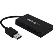 Startech.Com 4 Port USB Hub - USB 3.0 - USB A to 3x USB A and 1x USB C - USB Port Expander - USB - External - 4 USB Port(s) - 4 USB 3.0 Port(s) - TAA Compliance HB30A3A1CFB