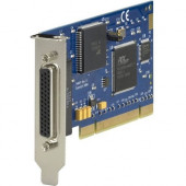 Black Box RS-232 PCI Card, 8-Port, Low Profile, 16854 UART - PCI - 8 x DB-25 Male RS-232 Serial Via Cable - Plug-in Card - TAA Compliance IC190C-R2