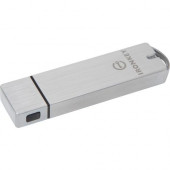 Kingston Technology IronKey Basic S1000 Encrypted Flash Drive - 16 GB - USB 3.0 - 256-bit AES IKS1000B/16GB