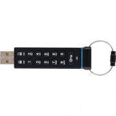 iStorage 32GB datAshur USB 2.0 Flash Drive - 32 GB - USB 2.0 - 27 MB/s Read Speed - 24 MB/s Write Speed - Black - 256-bit AES IS-FL-DA-256-32