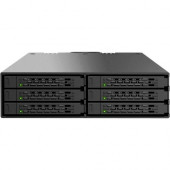 Icy Dock MB996SP-6SB 6 in 1 SATA Hot Swap Backplane RAID Cage - 6 x HDD Supported - 6 x SSD Supported - RAID Supported 0, 1, 5, JBOD, 0, 1, 5 - 6 x Total Bays - 6 x 2.5" Bay - Internal - RoHS Compliance MB996SP-6SB