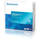 Quantum LTO Ultrium-7 Data Cartridge - LTO-7 - Labeled - 6 TB (Native) / 15 TB (Compressed) - 3149.61 ft Tape Length MR-L7MQN-BC